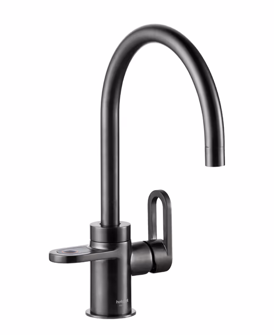 Alessio Matte Black Hot Tap