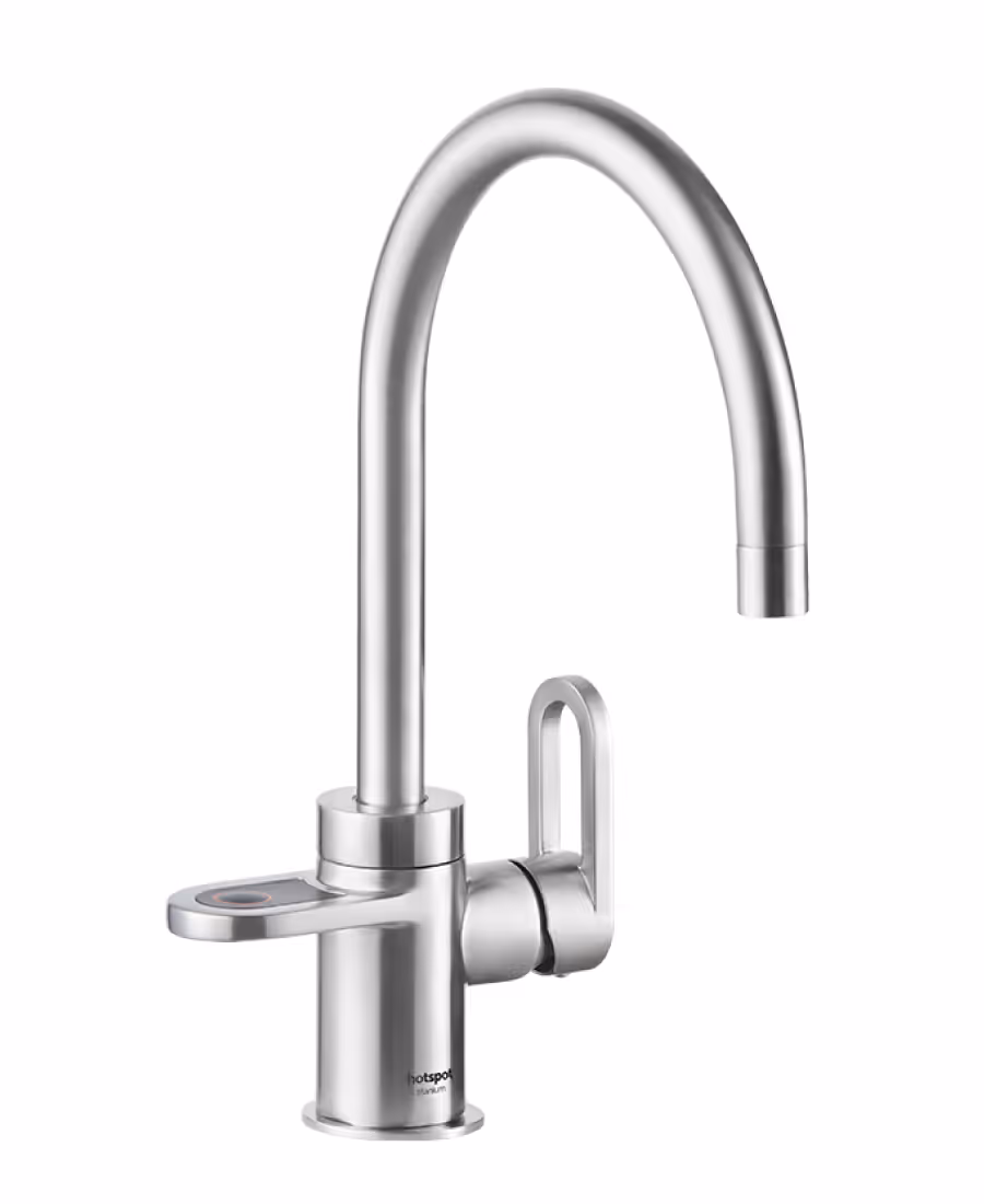 Alessio Stainless Steel Effect Hot Tap