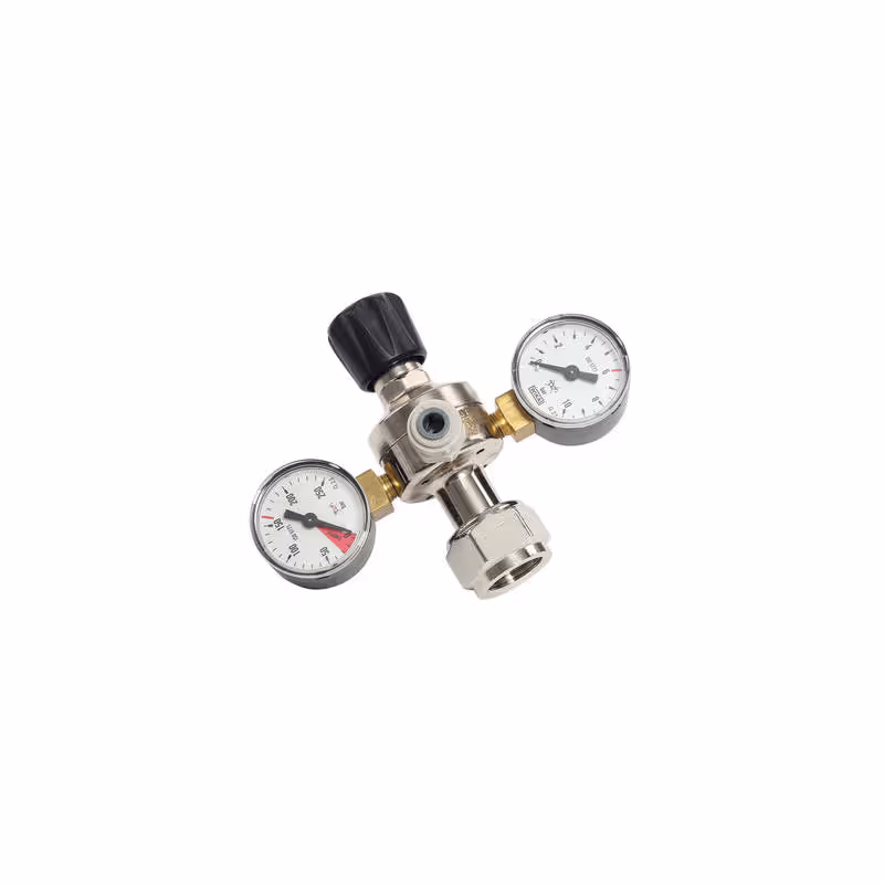 CO2 Twin Gauge Regulator - Set