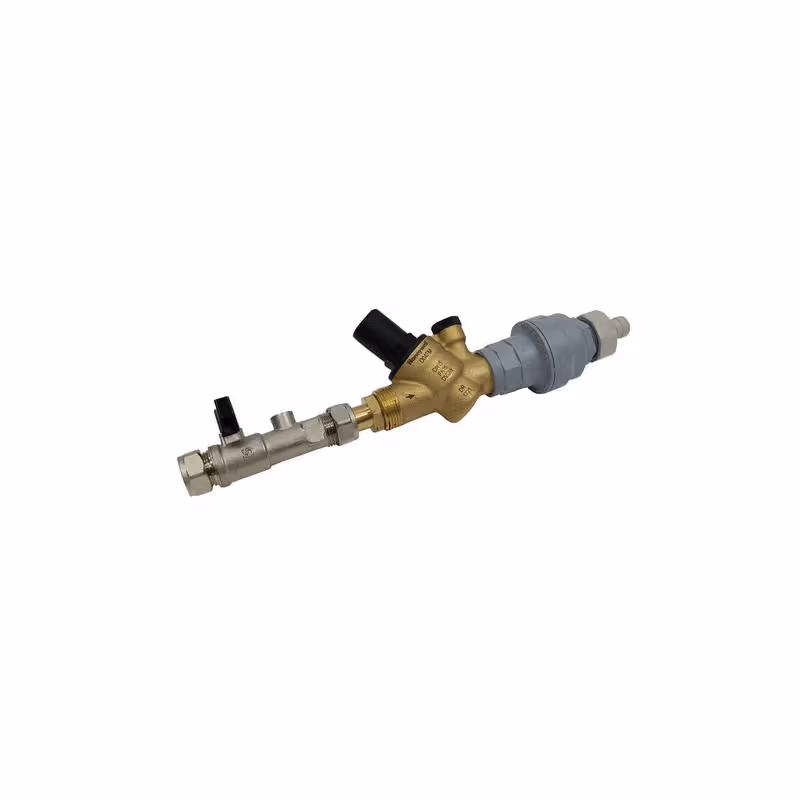 Install Rail with PRV, Water Block & 3/4" BSP x 1/4" Push-Fit outlet
