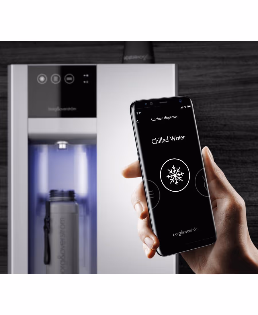 Borg & Overstrom Touchless Dispense Mobile App