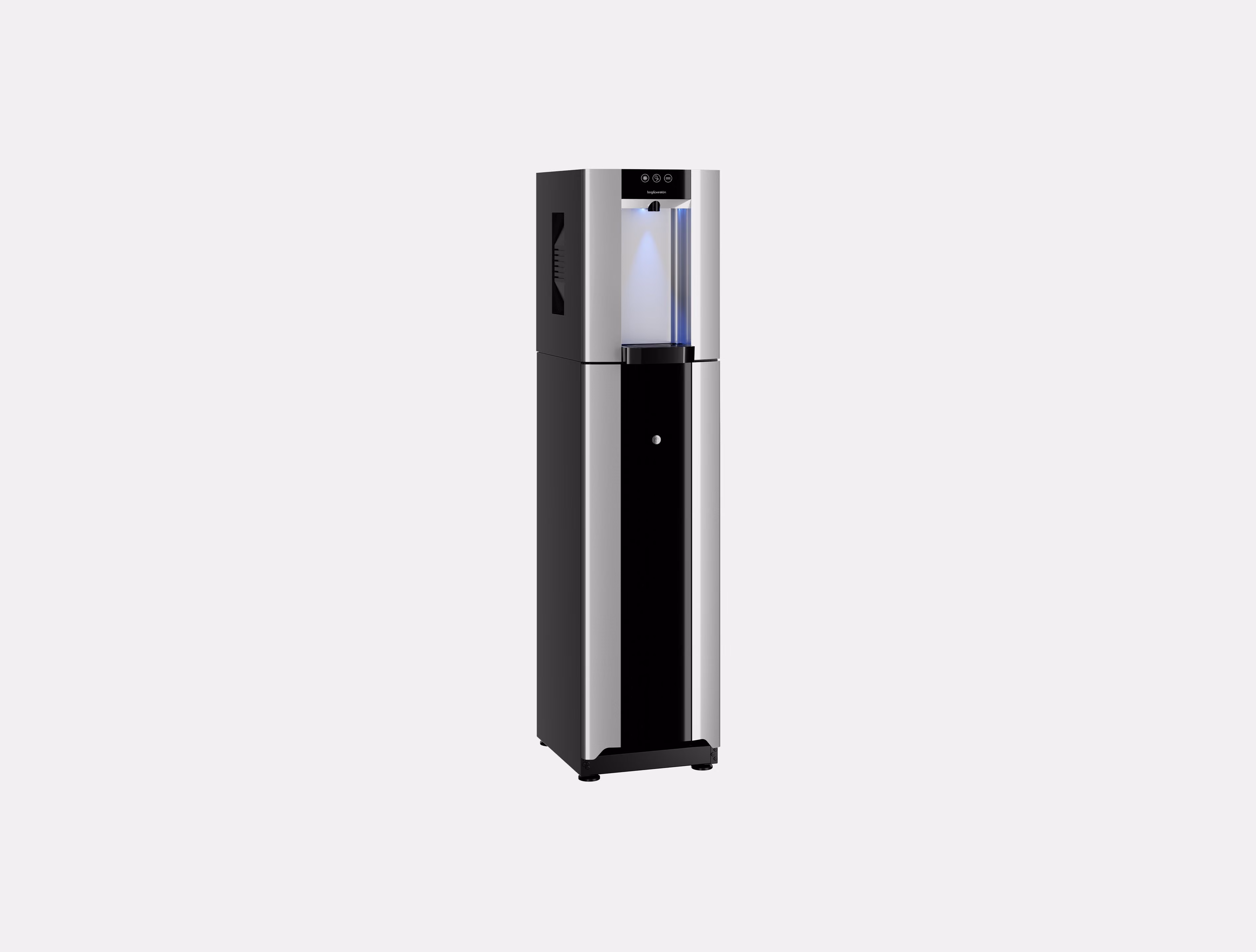 Borg & Overström E4 water dispenser in silver