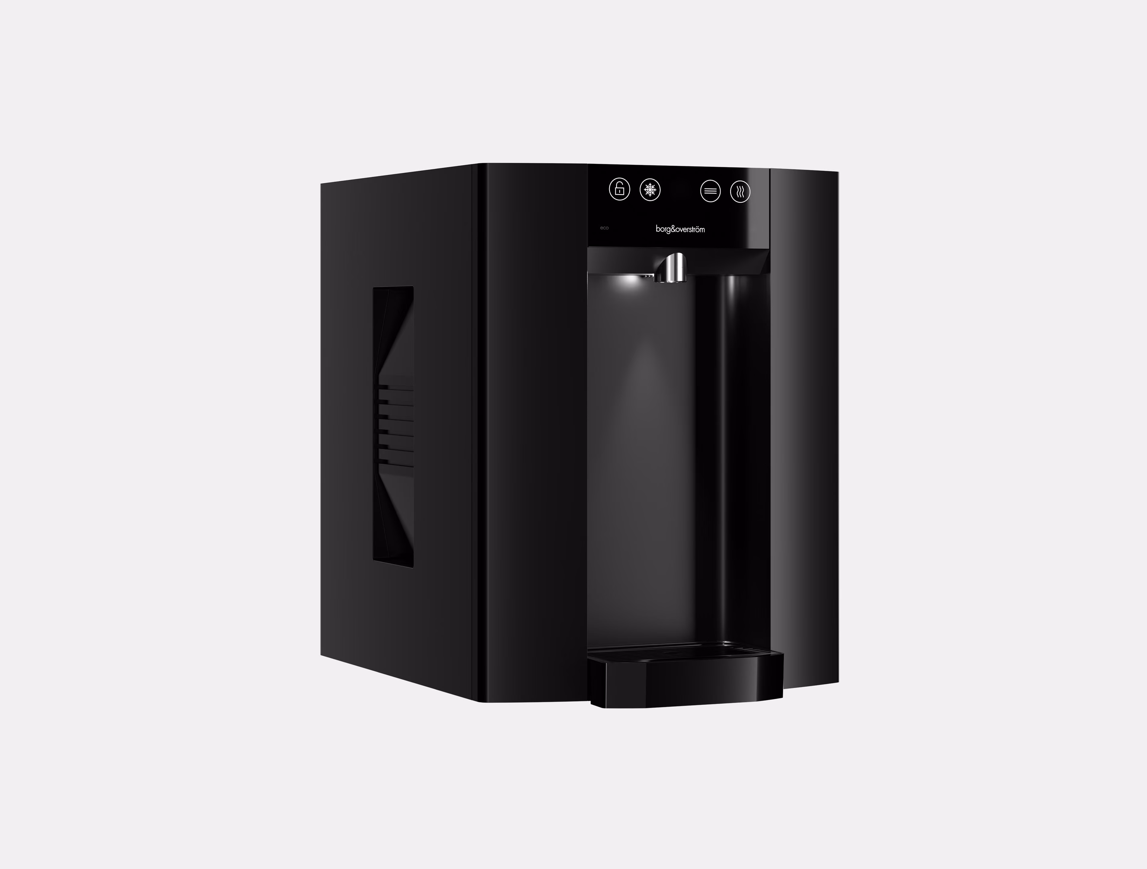 Borg & Overström E6 water dispenser in black