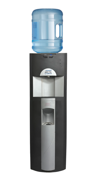 AA First ArcticStar 55 floor-standing bottle-fed water cooler, ambient and chilled