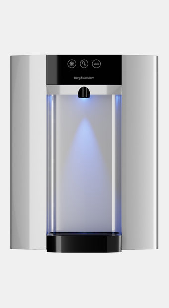 Borg & Overström E4 water dispenser in silver