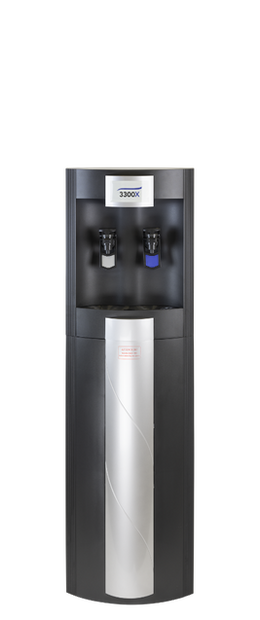 AA First 3300X floor-standing mains-fed water cooler, ambient and chilled