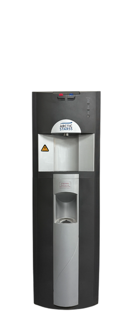 AA First ArcticStar 55 floor-standing mains-fed water cooler, hot and chilled
