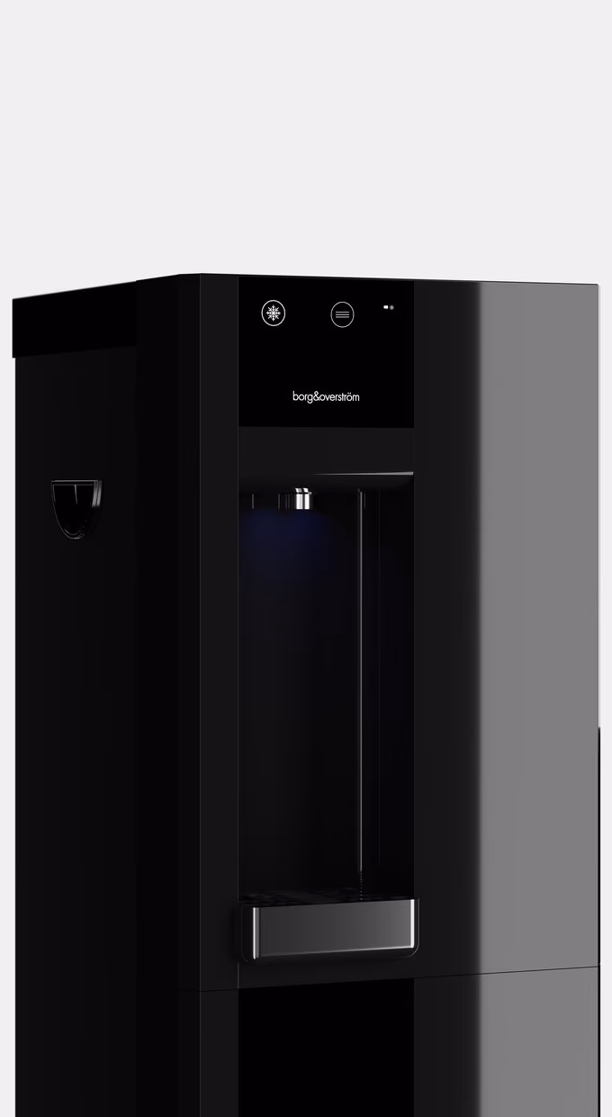 Borg & Overström B3 water dispenser in black