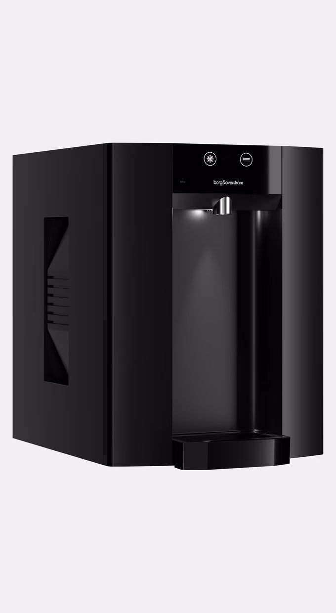 Borg & Overström E6 water dispenser in black