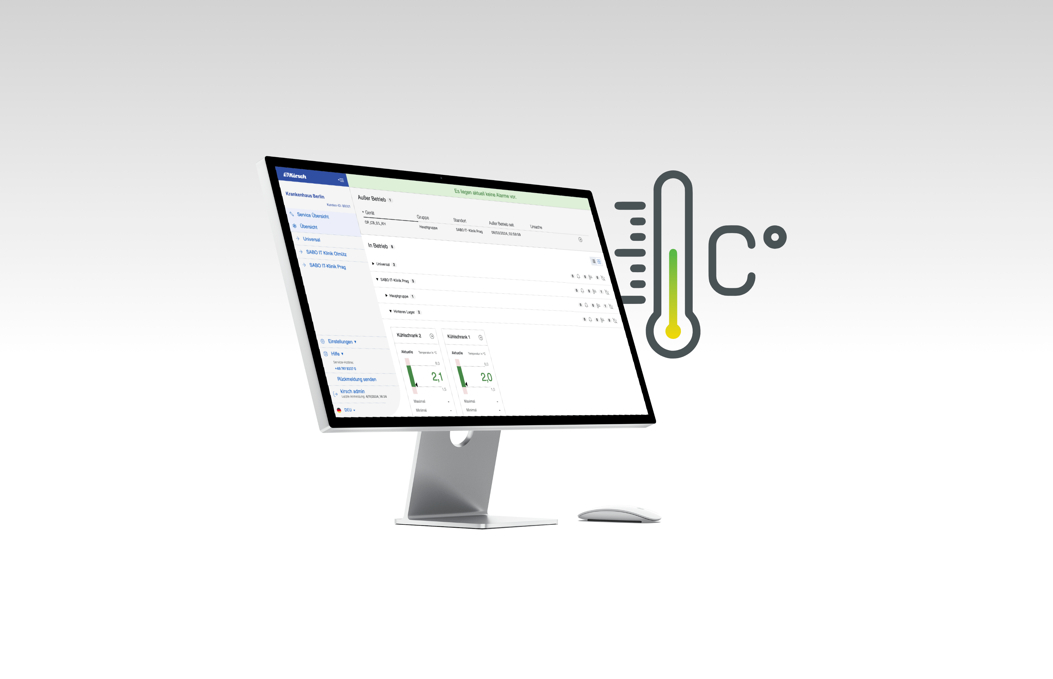 SABO Mobile IT - IoT-Plattform zur Überwachung und Verwaltung von Kühlschränken für medizinische Zwecke