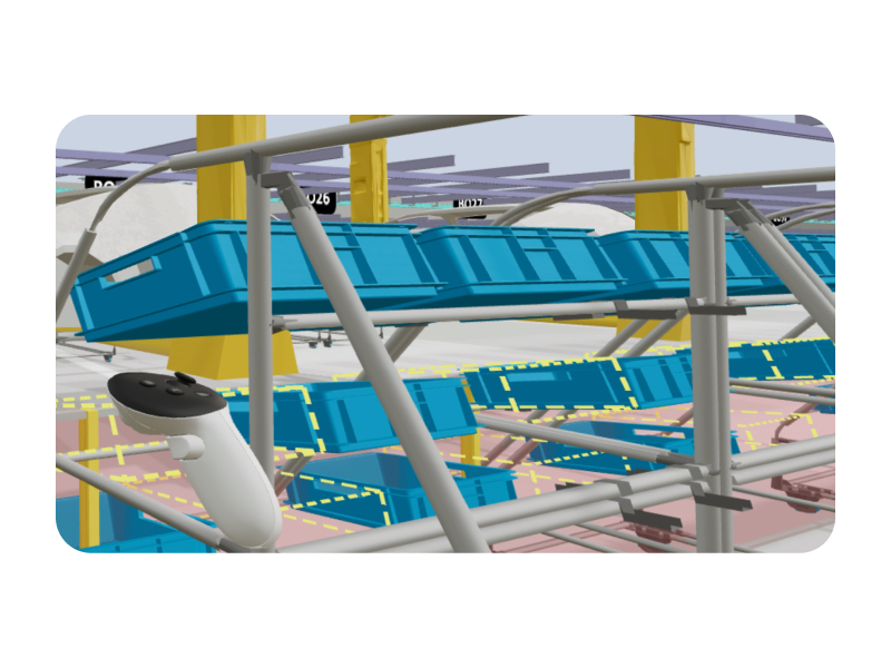 Screenshot of the 3D environment.