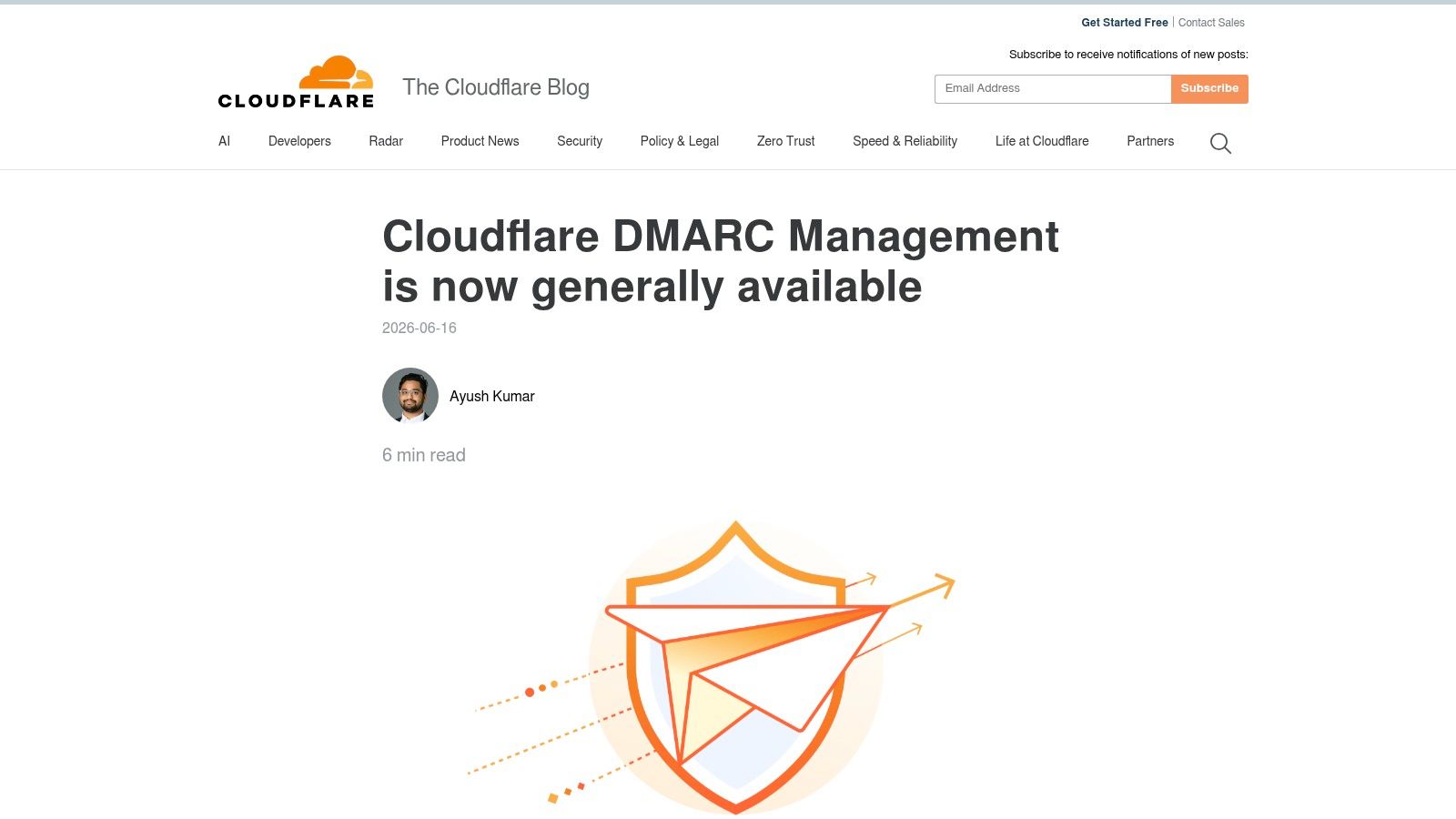 Cloudflare DMARC Management