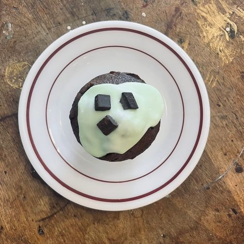 チョコミントマフィン