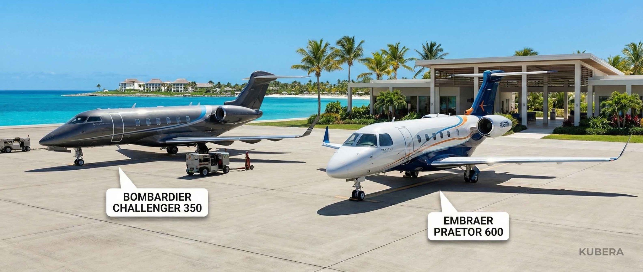 Bombardier-Challenger-350-&-Embraer-Praetor-600