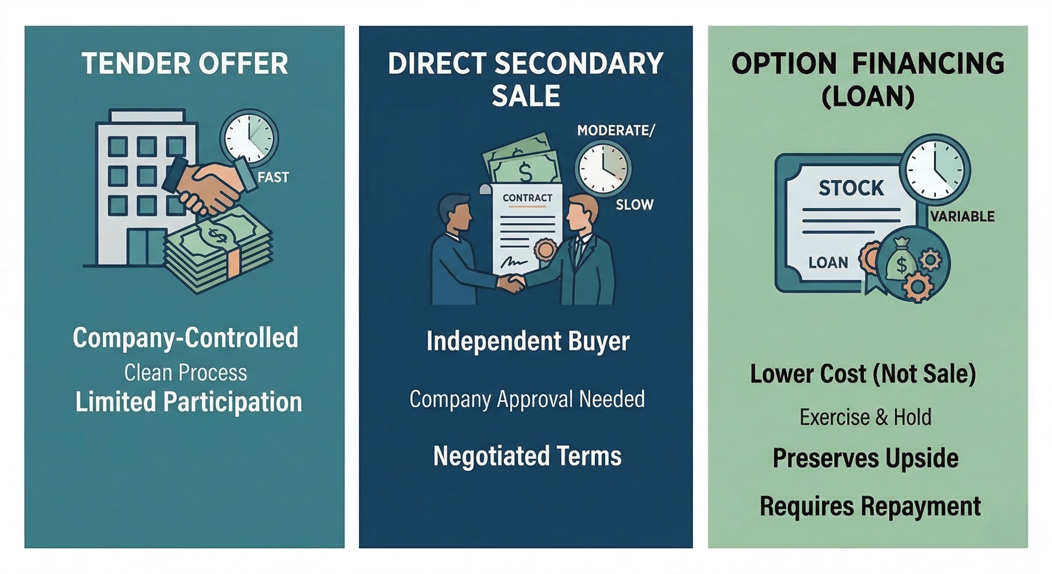 Pre-IPO Liquidity Paths