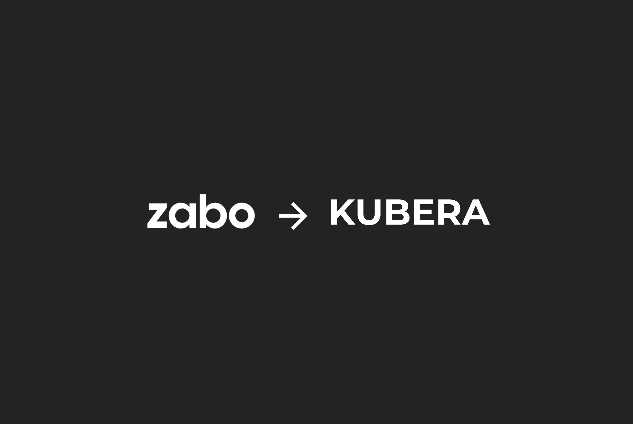 Aug 2021: Kubera has built a Zabo alternative in-house
