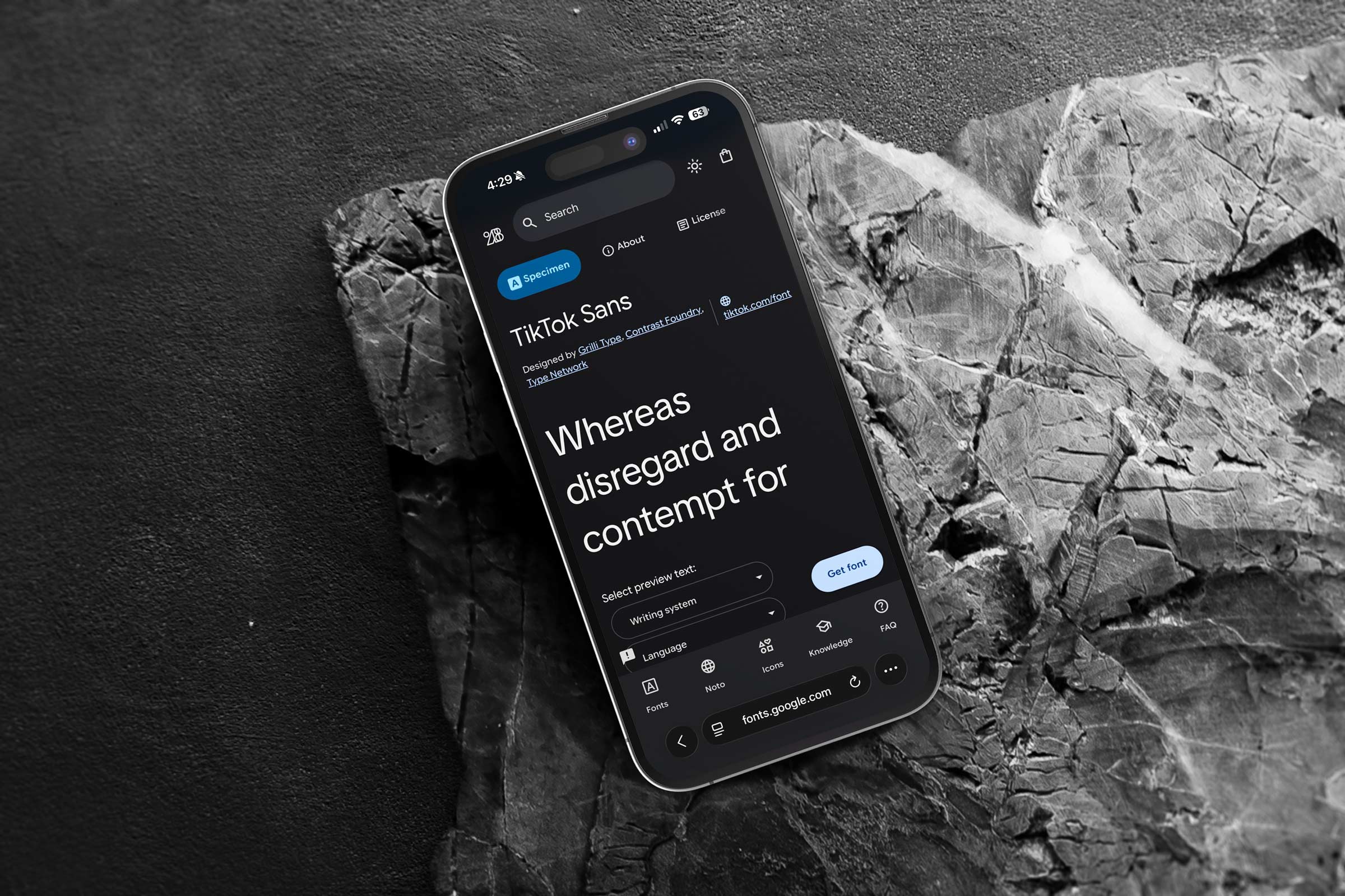 Ishaan Mishra TikTok Sans Font Design Creative Director Google Fonts