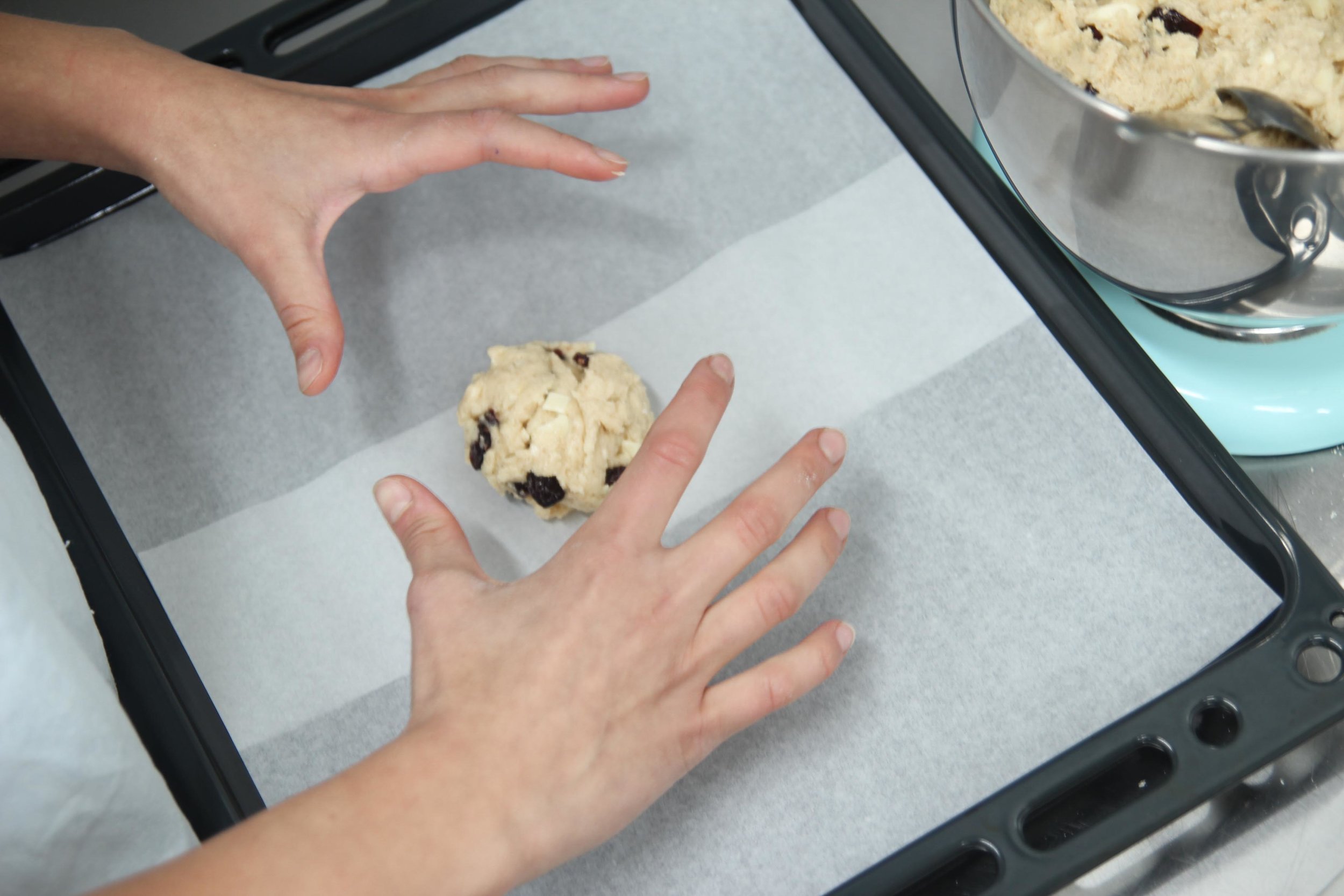 White Chocolate-Cranberry-Cookies