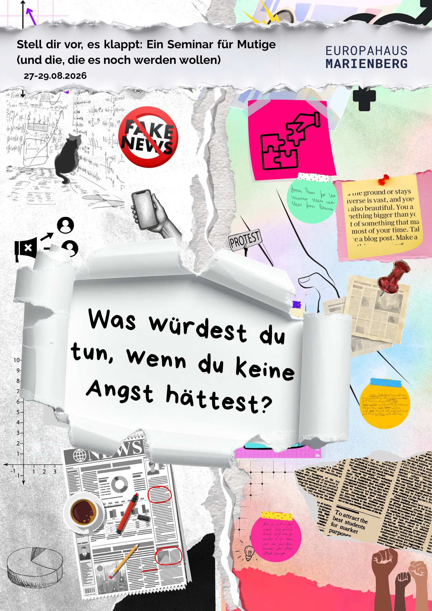 Stell dir vor, es klappt: Ein Seminar für Mutige (und die, die es noch werden wollen)