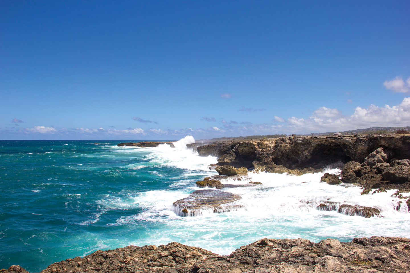 North Coast of Barbados From Animal Flower Cave