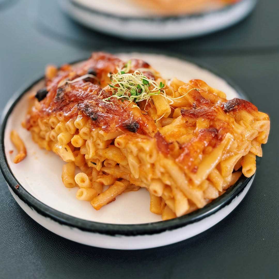 Macaroni Pie at the Rockley Barbados