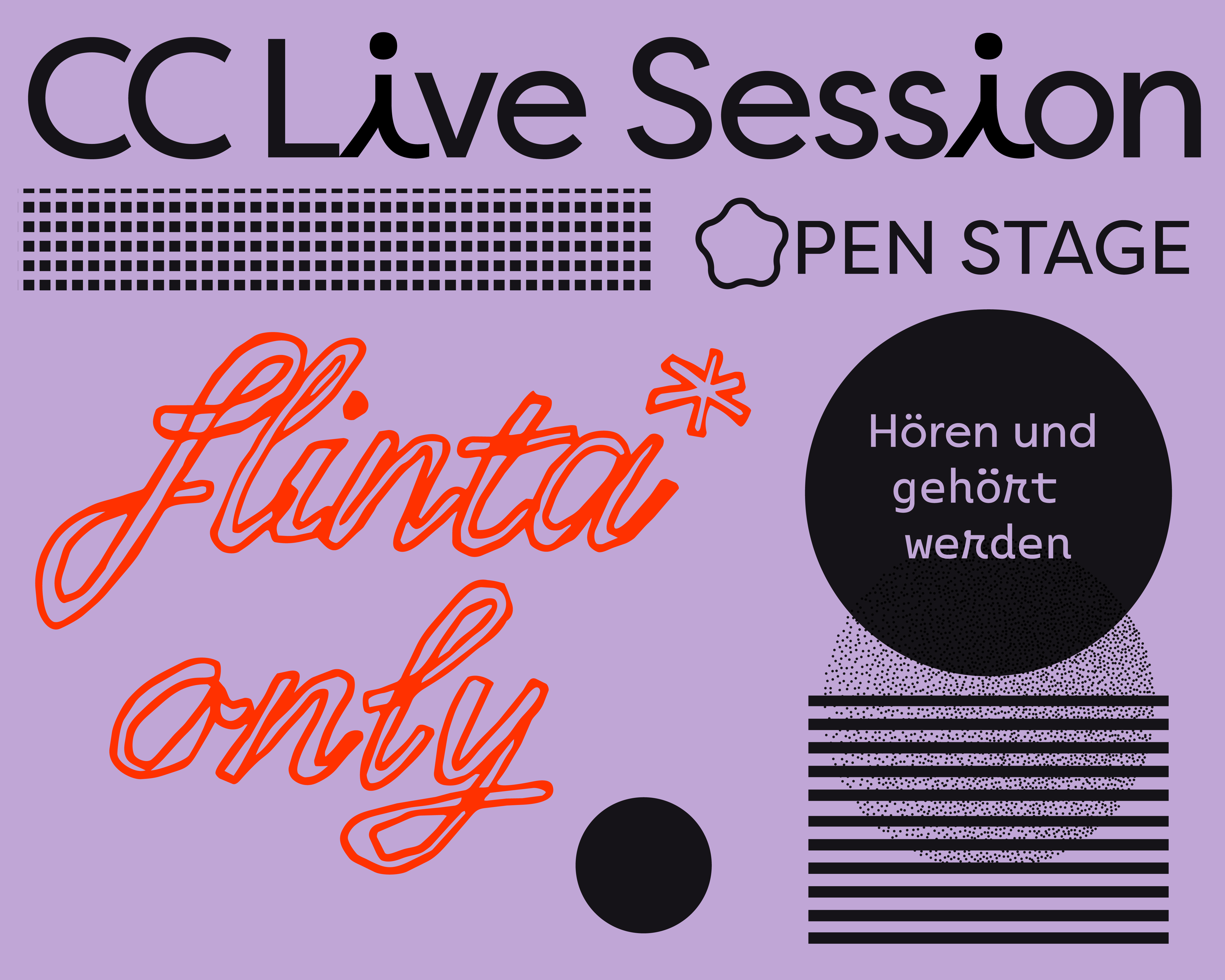 FLINTA* Live Session – Open Stage