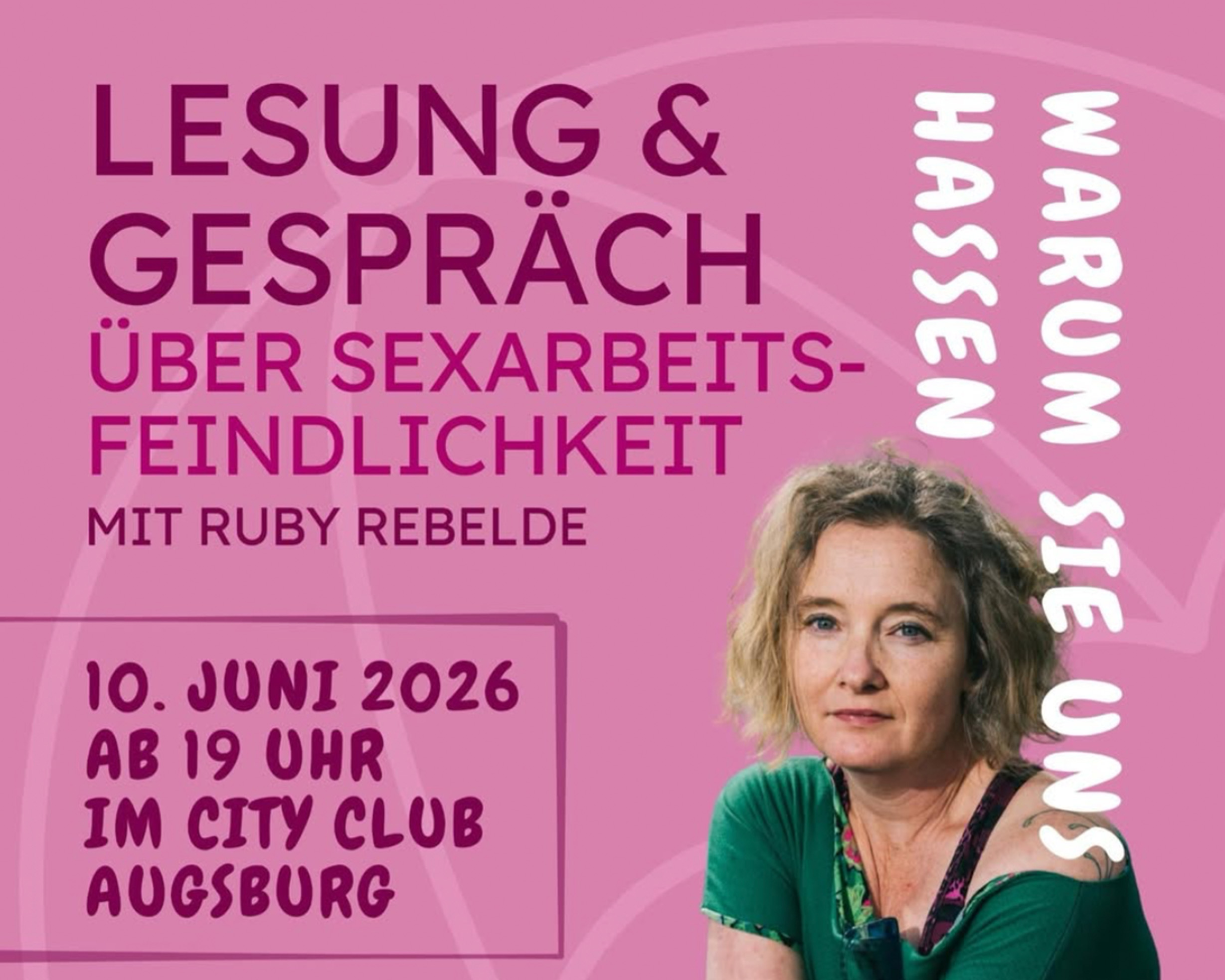 Lesung "Warum sie uns hassen" 