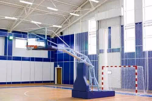 portable basketball system