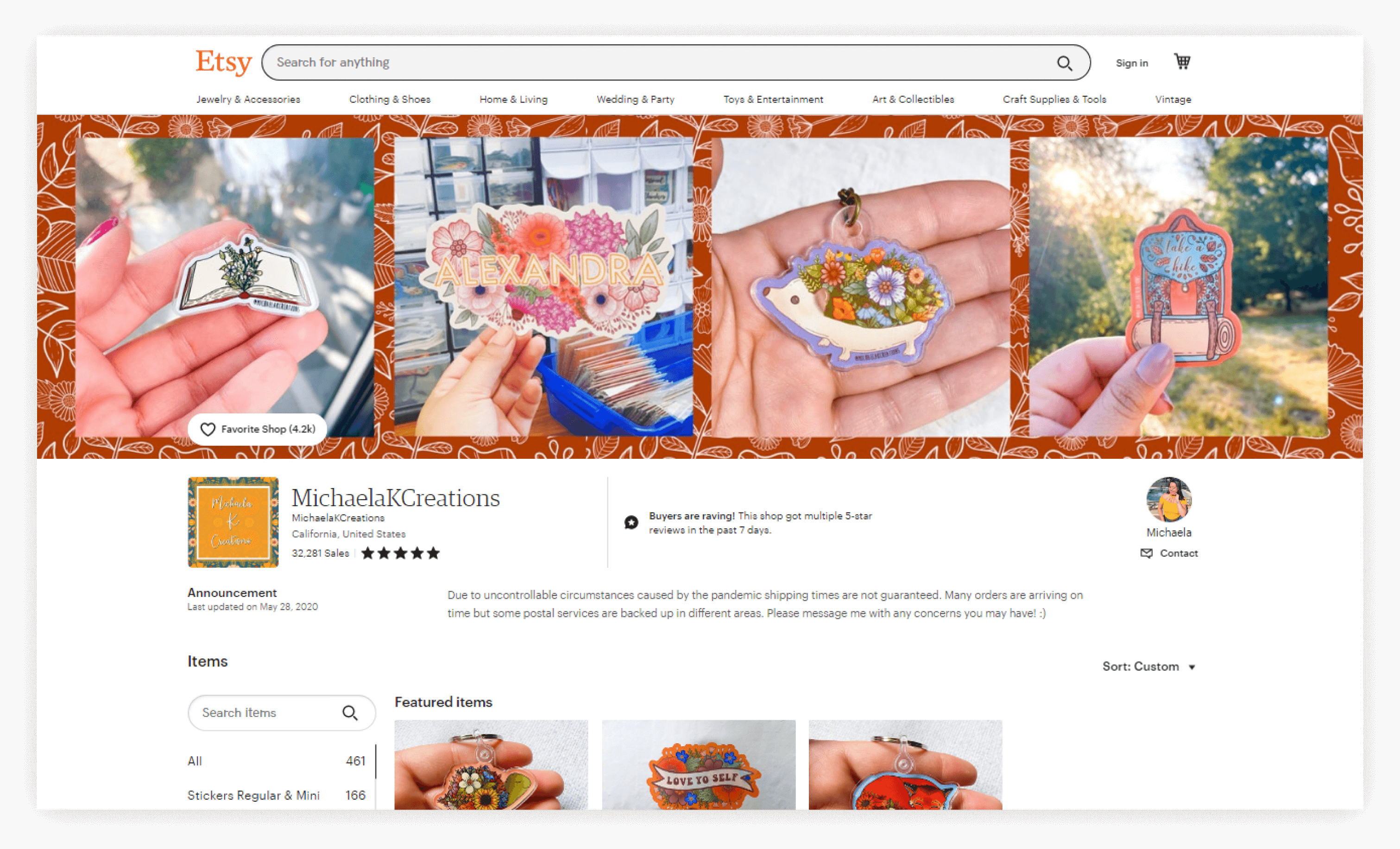 Michaela K Creations