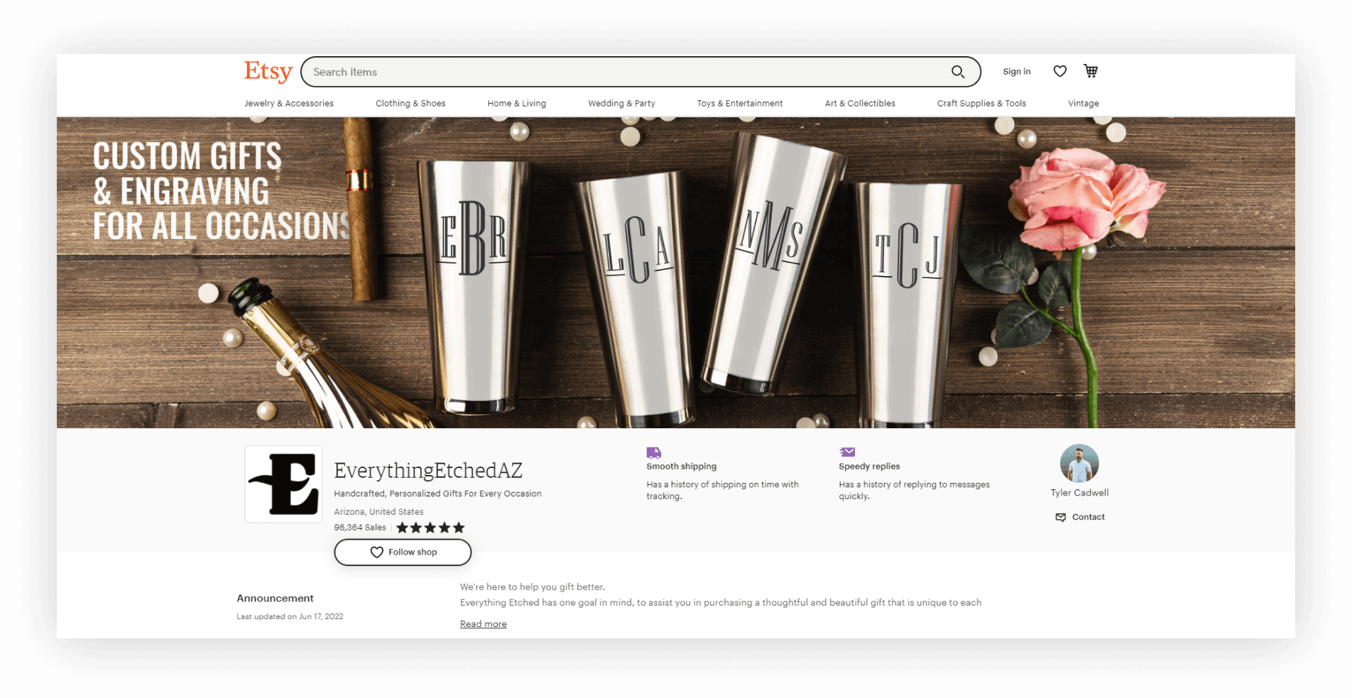 Everything Etched AZ