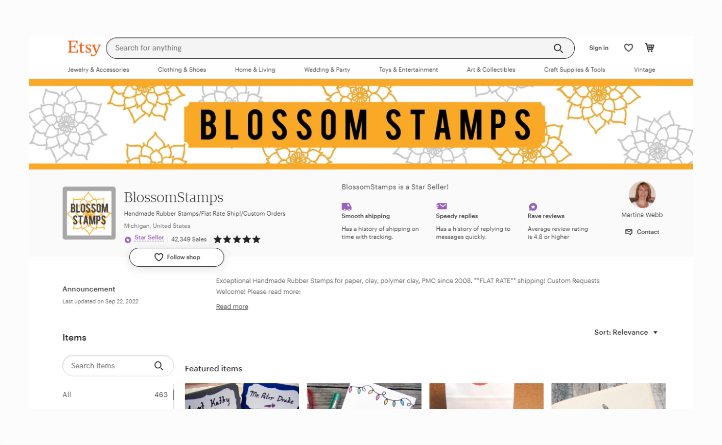 BlossomStamps