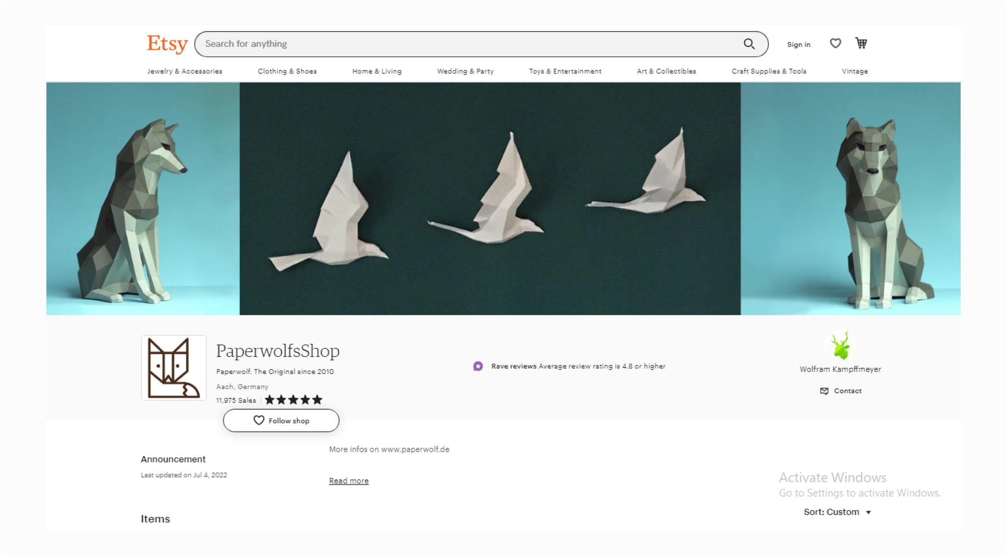 PaperwolfsShop