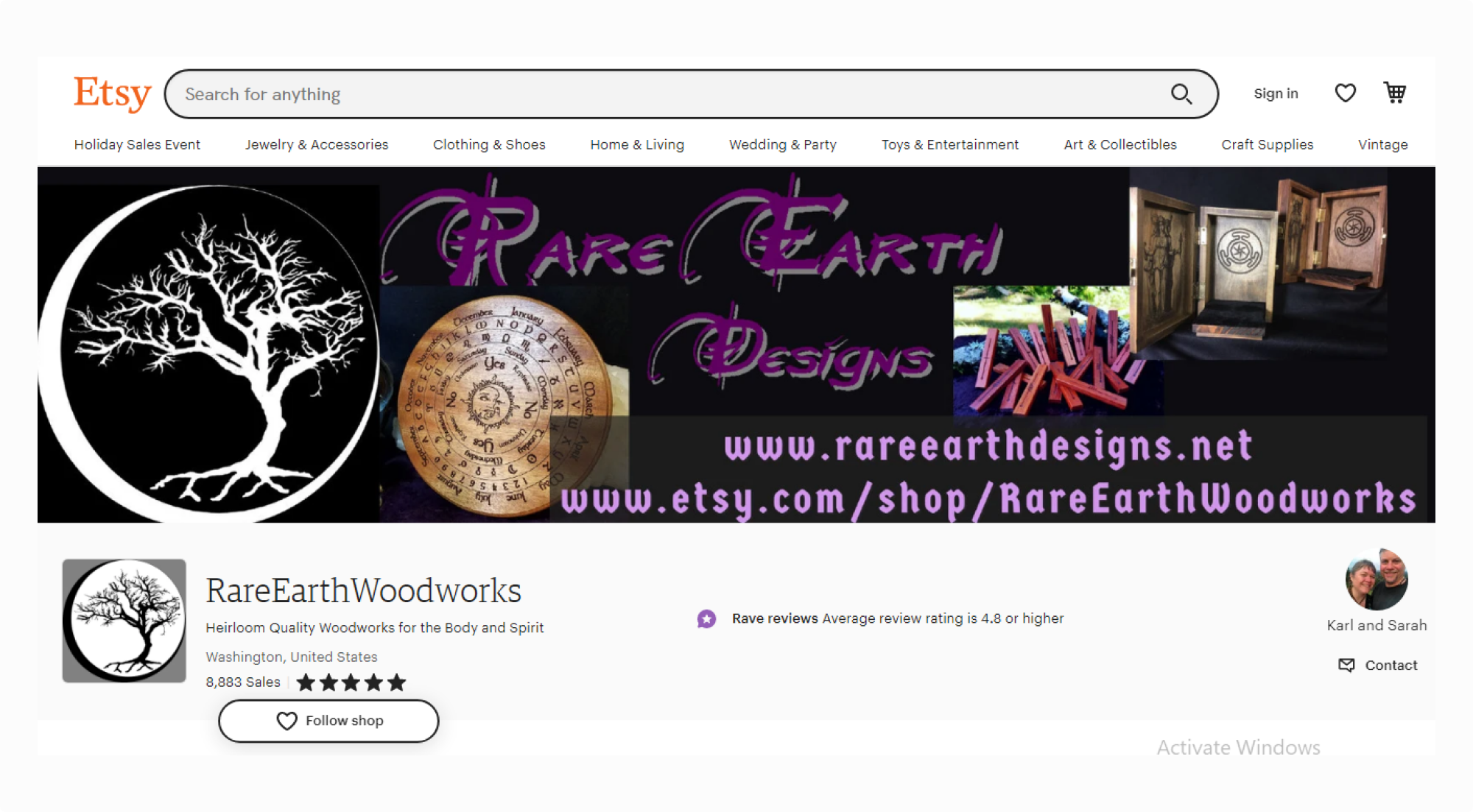 RareEarthWoodworks