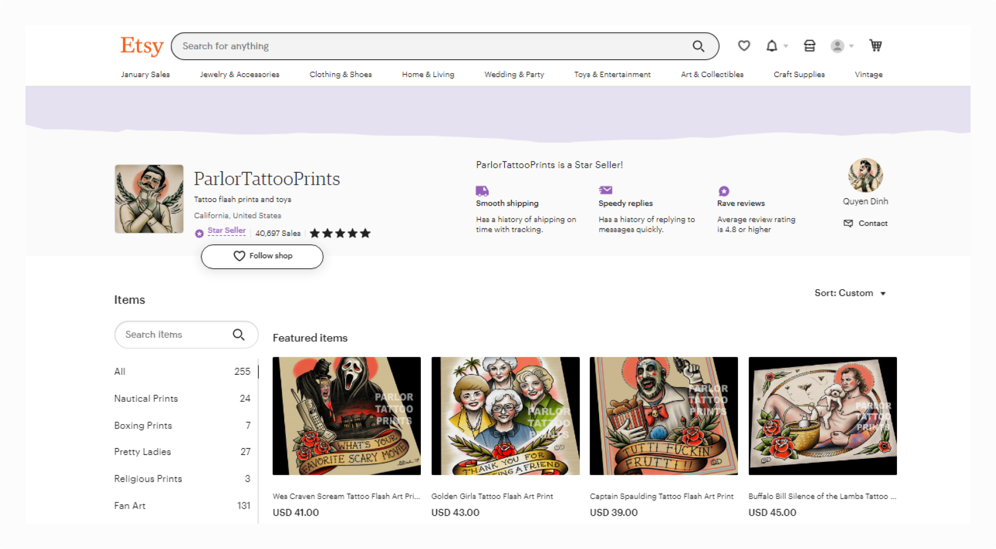 ParlorTattooPrints