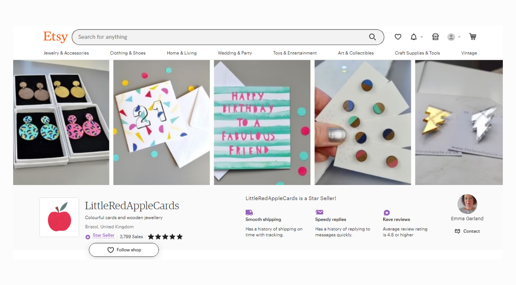 LittleRedAppleCards