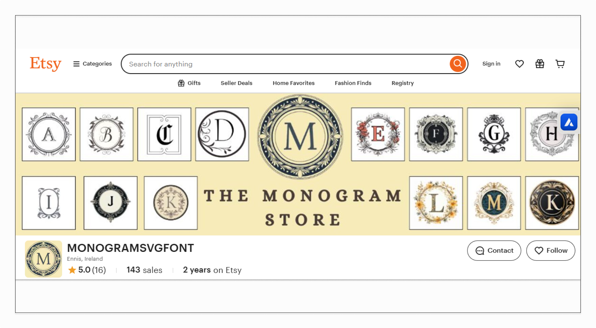 MONOGRAMSVGFONT