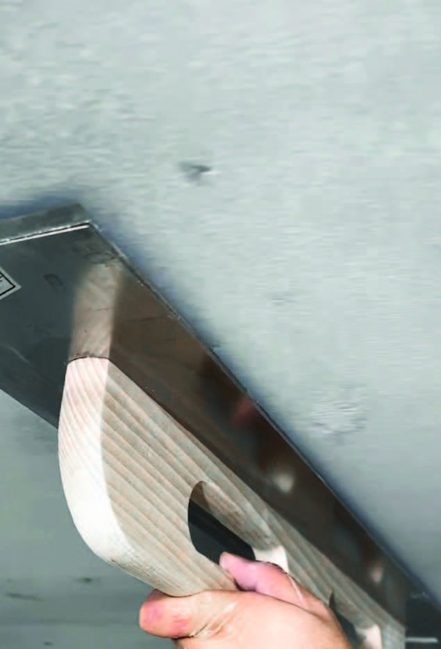 BASWA Acoustical Plaster Concrete Texture Custom Finish