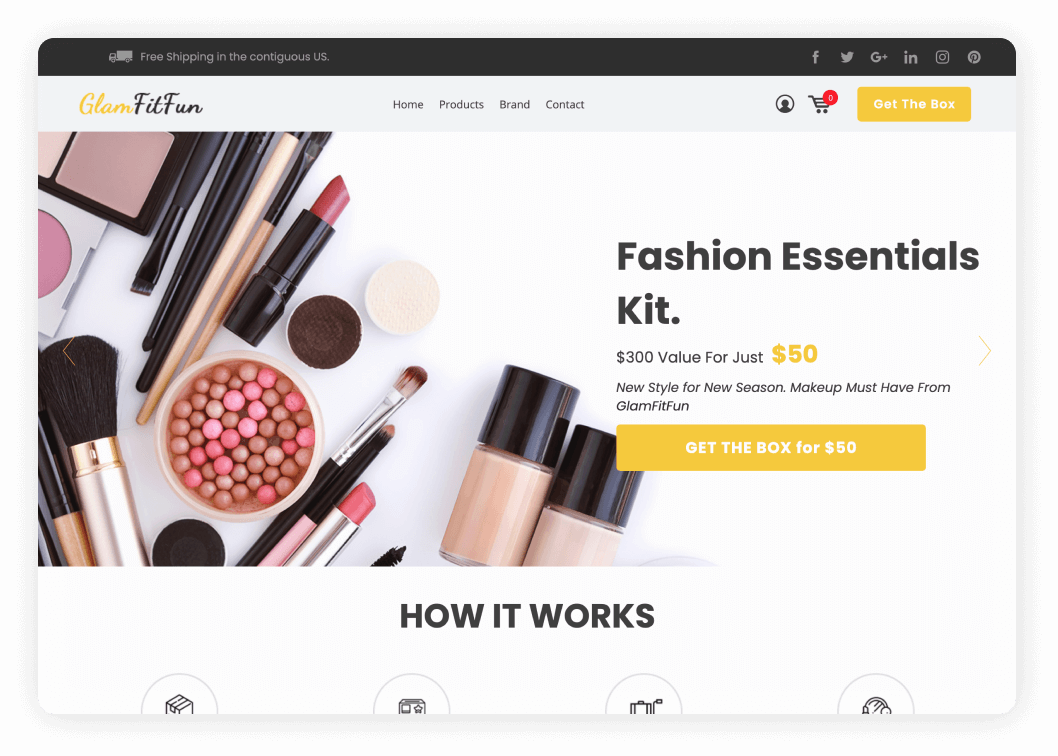 Top subscription website templates and themes