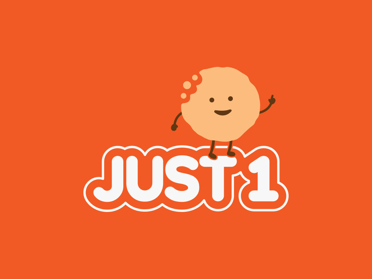 Brand Identity for non-profit organisation Just 1 Cookies