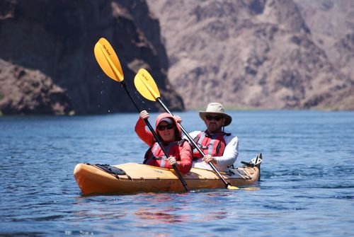 Las Vegas kayaking tour - evolution expeditions