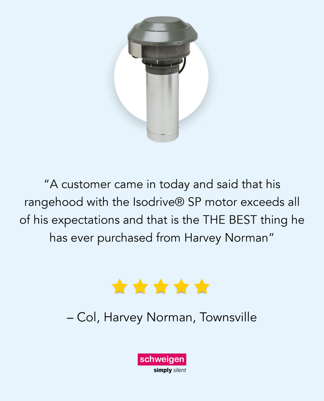 Powerful. Silent. Unbeatable. 💨

When a customer says it’s the best thing they’ve ever bought — we listen! The German-made Isodrive® SP mot