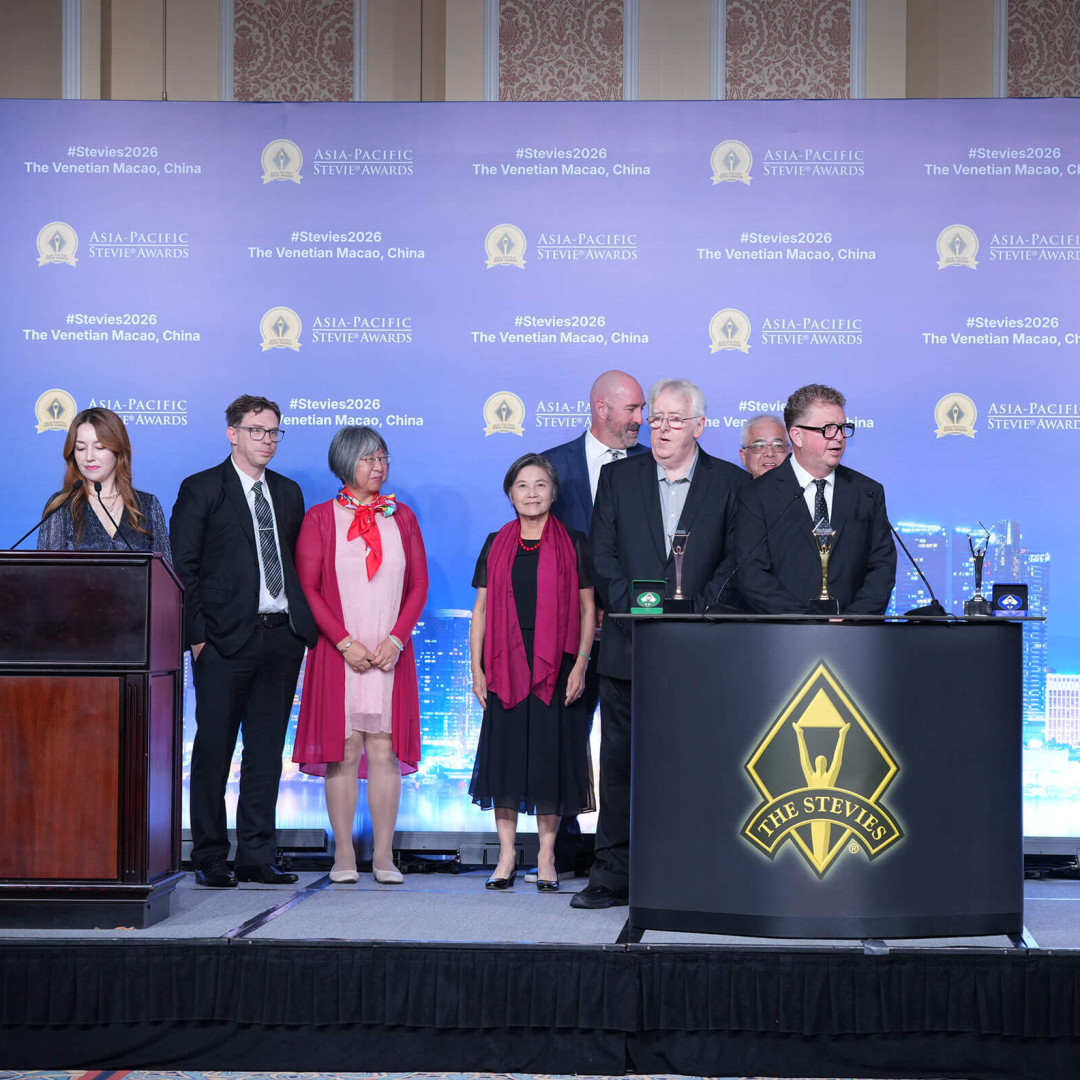 Schweigen Wins Gold at the 2026 Asia-Pacific Stevie® Awards 🏆🥇🥳

Schweigen is proud to announce it has won a Gold Stevie® Award at the 20
