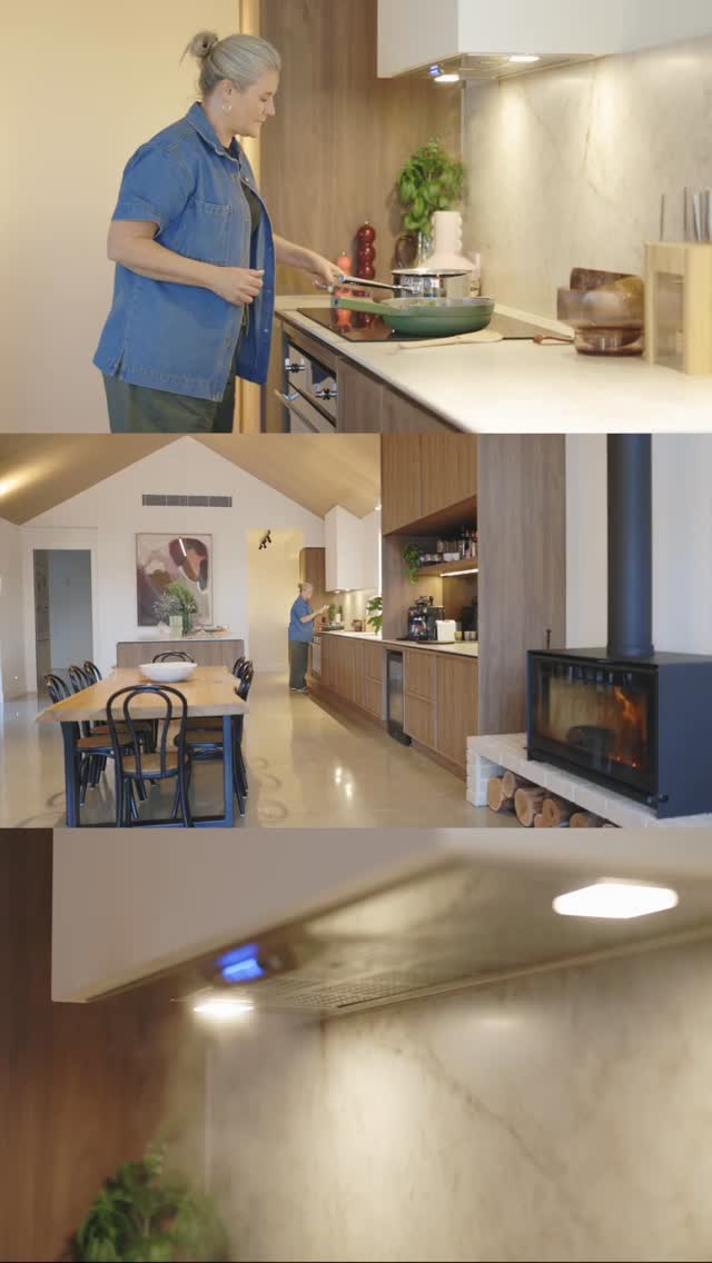 🤩🔇❤️ See the Schweigen 90cm Undermount Silent rangehood in action inside Katrina Simmonds’ Wagga Wagga kitchen.
 
Designed for modern Aust