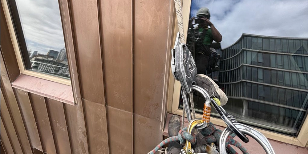 Precision Rope Access for Facade Inspection & Cleaning