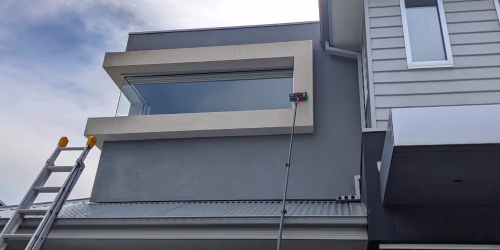Soft wash on Jimmy O'Neills awning