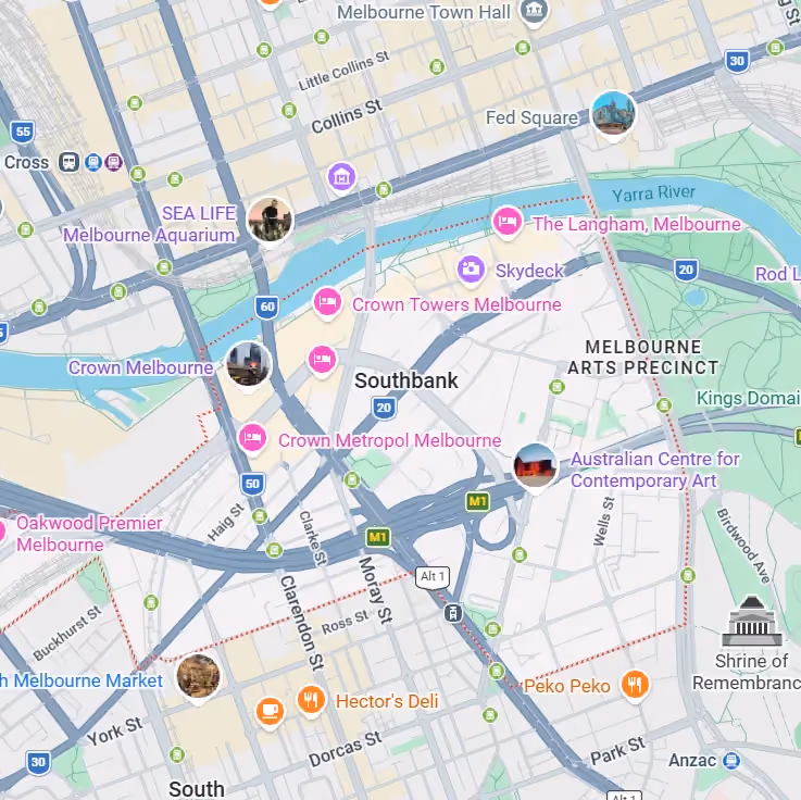 Map of BaxClean headquarter