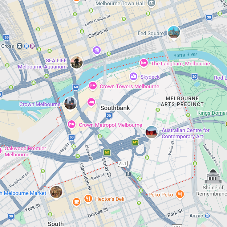 Map of BaxClean headquarter