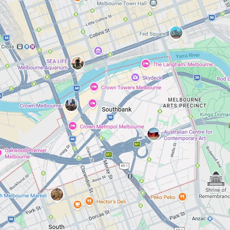 Map of BaxClean headquarter