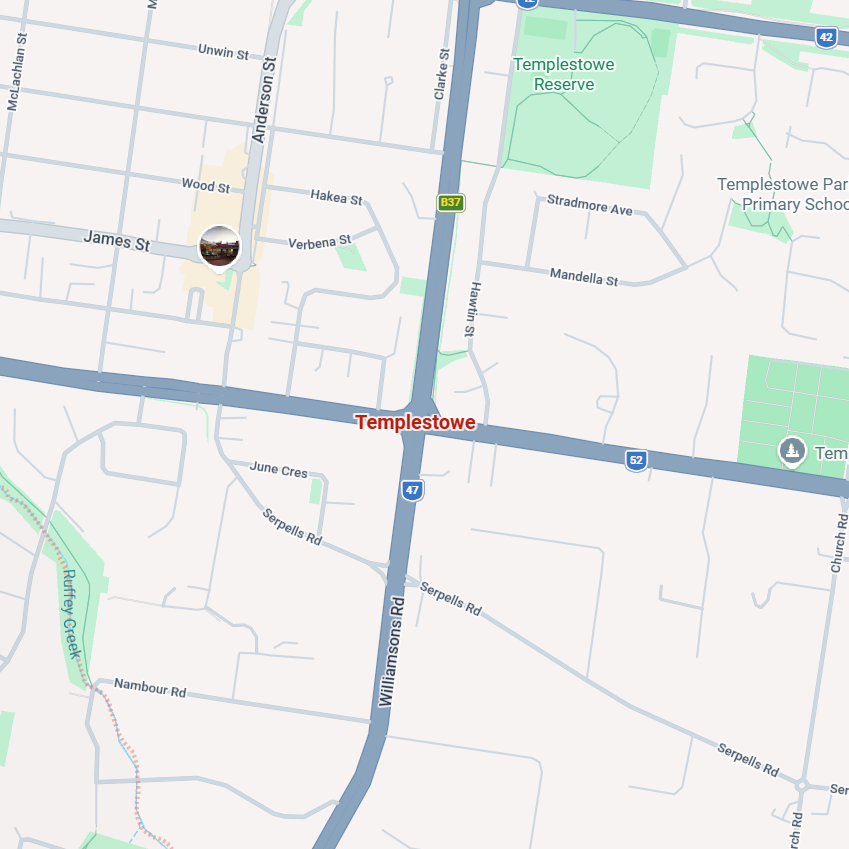 Map of BaxClean headquarter