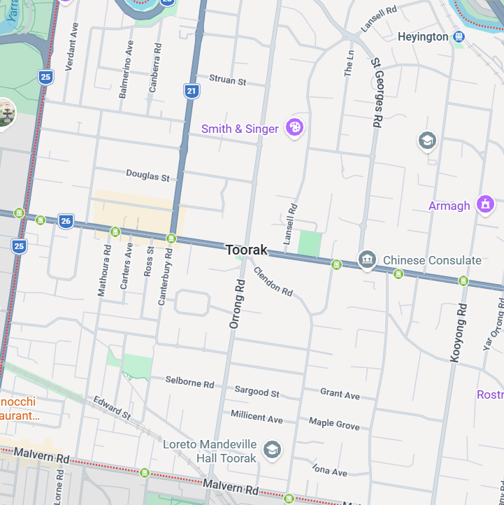 Map of BaxClean headquarter